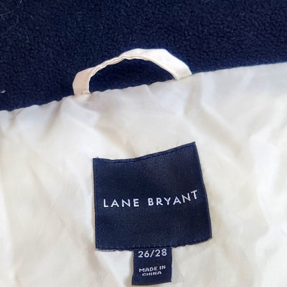 Lane Bryant Faux Fur Lined Hood Warm Winter Puffer Coat - Picture 13 of 14